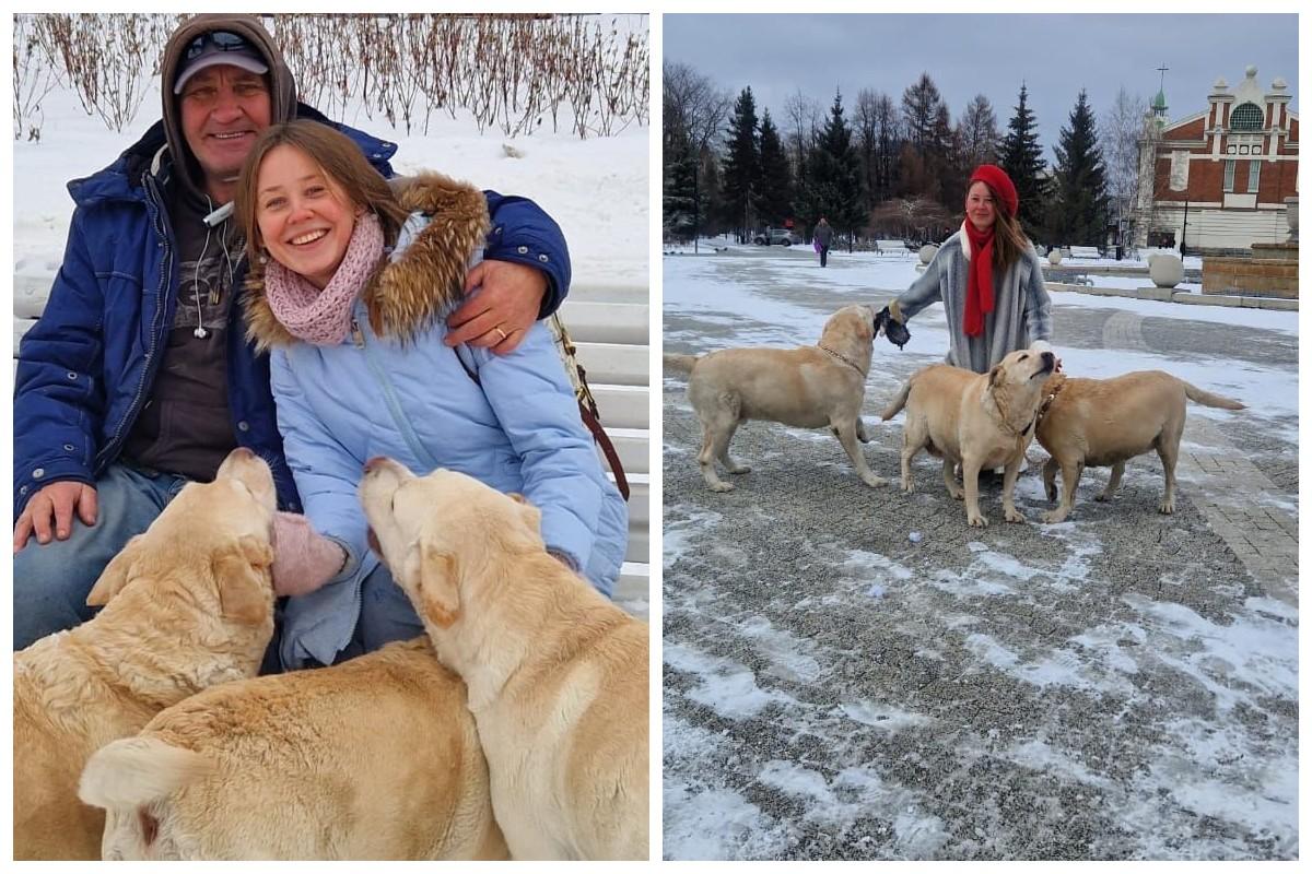 Фото Умер владелец знаменитых лабрадоров Первомайского сквера в Новосибирске 2